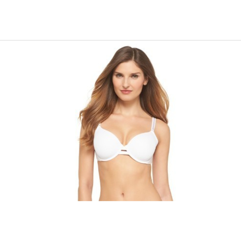 Warners Bra Womens 40D White Stretch Adjustable Strap Underwire T-Shirt NWT